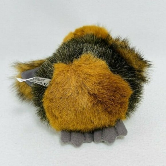 Aurora Night Owl Hooter Plush Toy Doll Standing Realistic Brown Halloween Cuddle - Picture 5 of 12